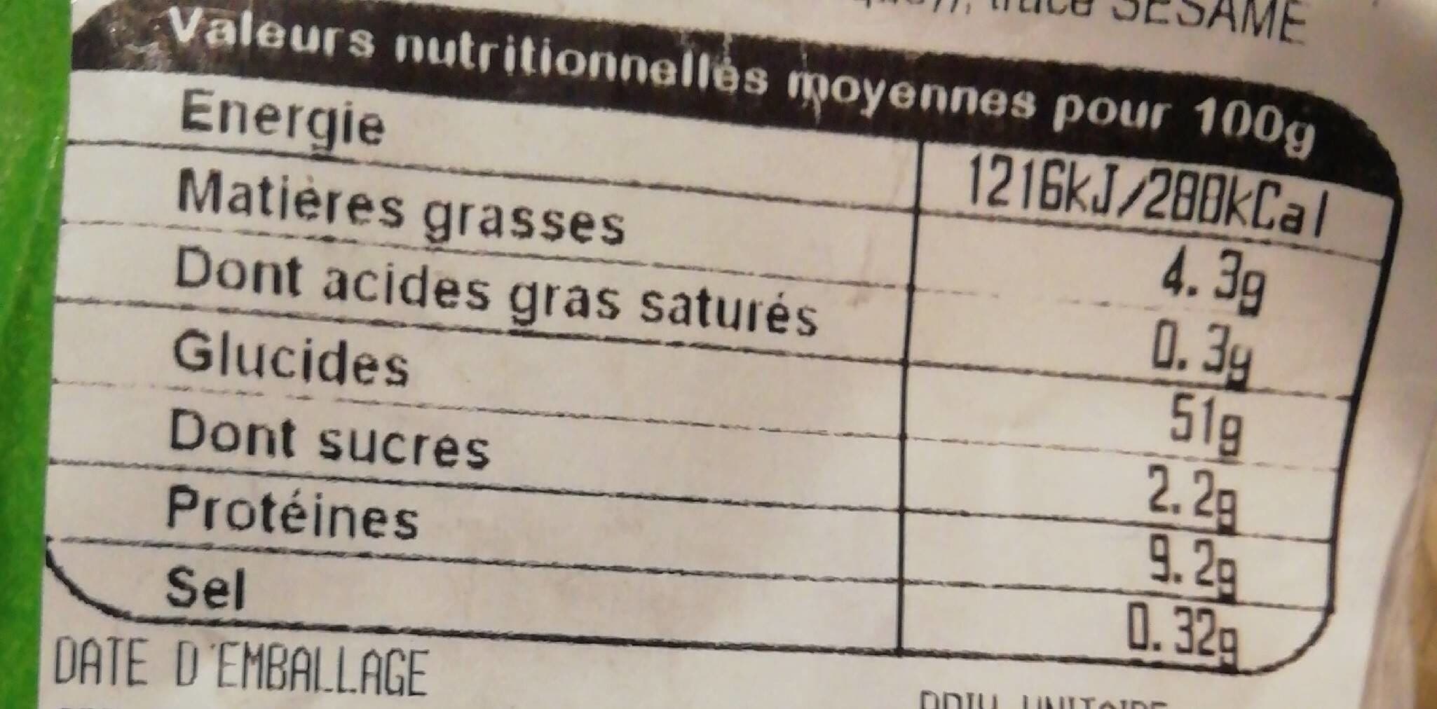 Open Food Facts Pain aux 6 céréales packshot
