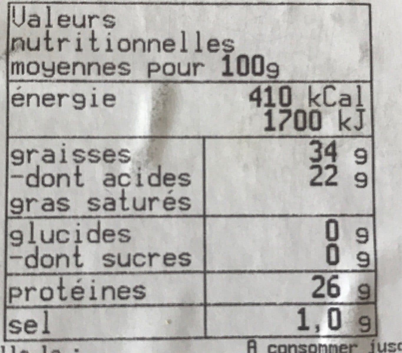 Open Food Facts St mont des alpes packshot