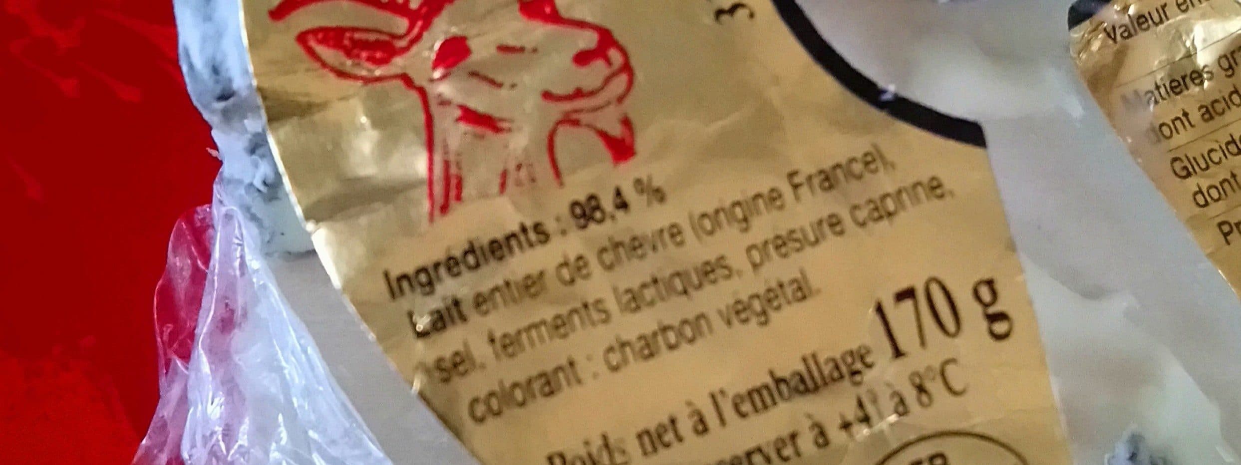 Open Food Facts Fromage de chèvre au lait cru packshot