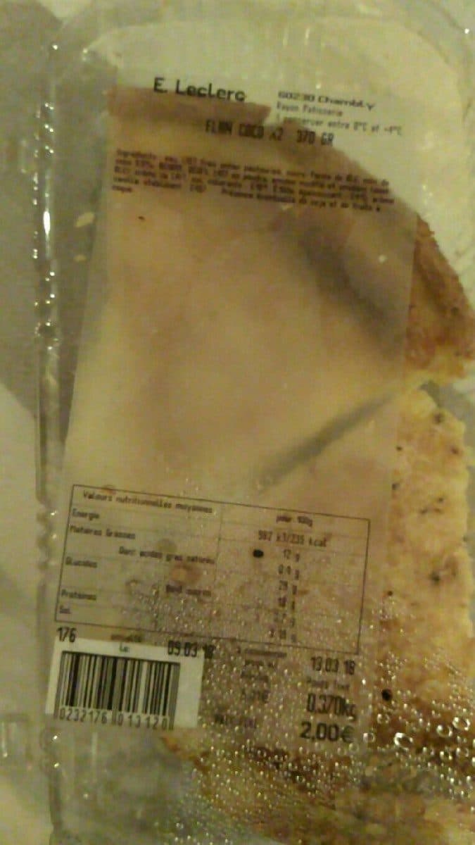 Open Food Facts Flan Coco packshot