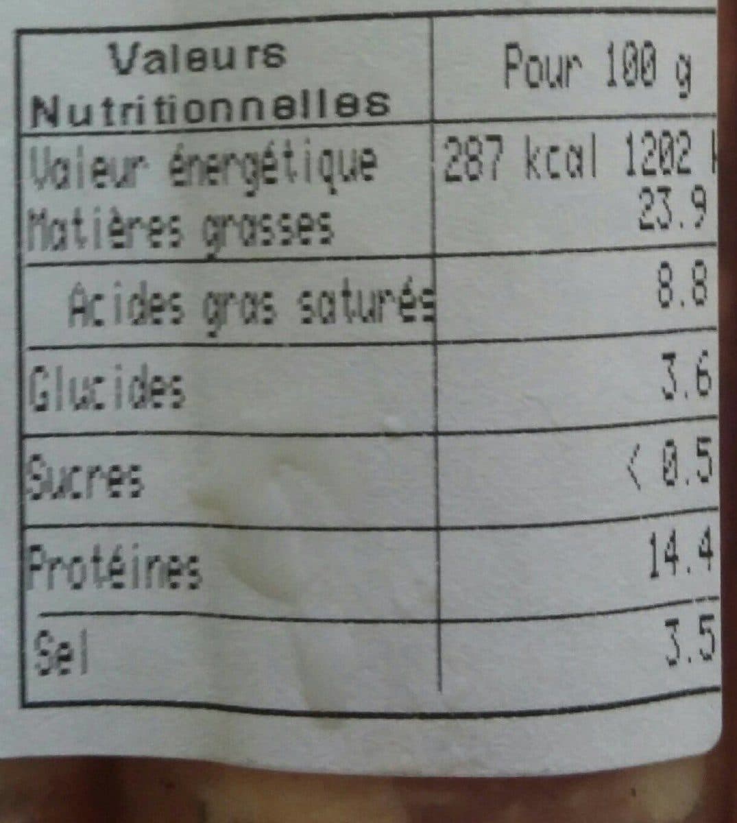 Open Food Facts Saucisses fines packshot