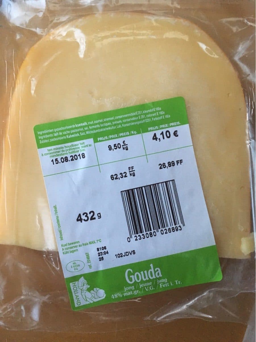 Open Food Facts Gouda packshot