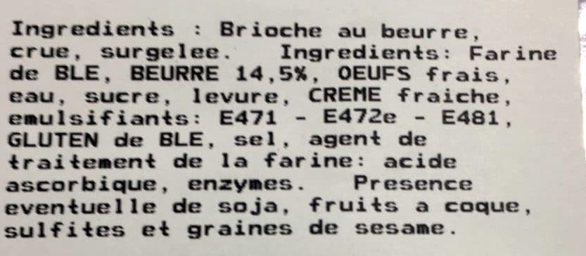 Leclerc Brioche Nature packshot