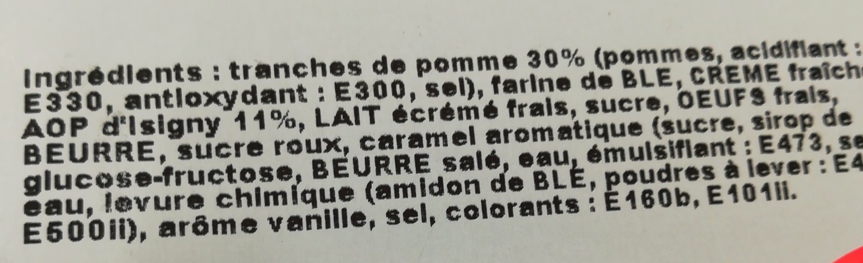 Open Food Facts Tarte normande packshot