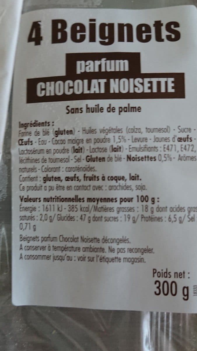 Open Food Facts Beignet packshot