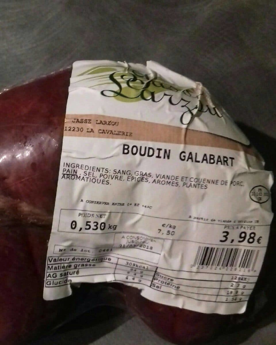Open Food Facts Galabart packshot