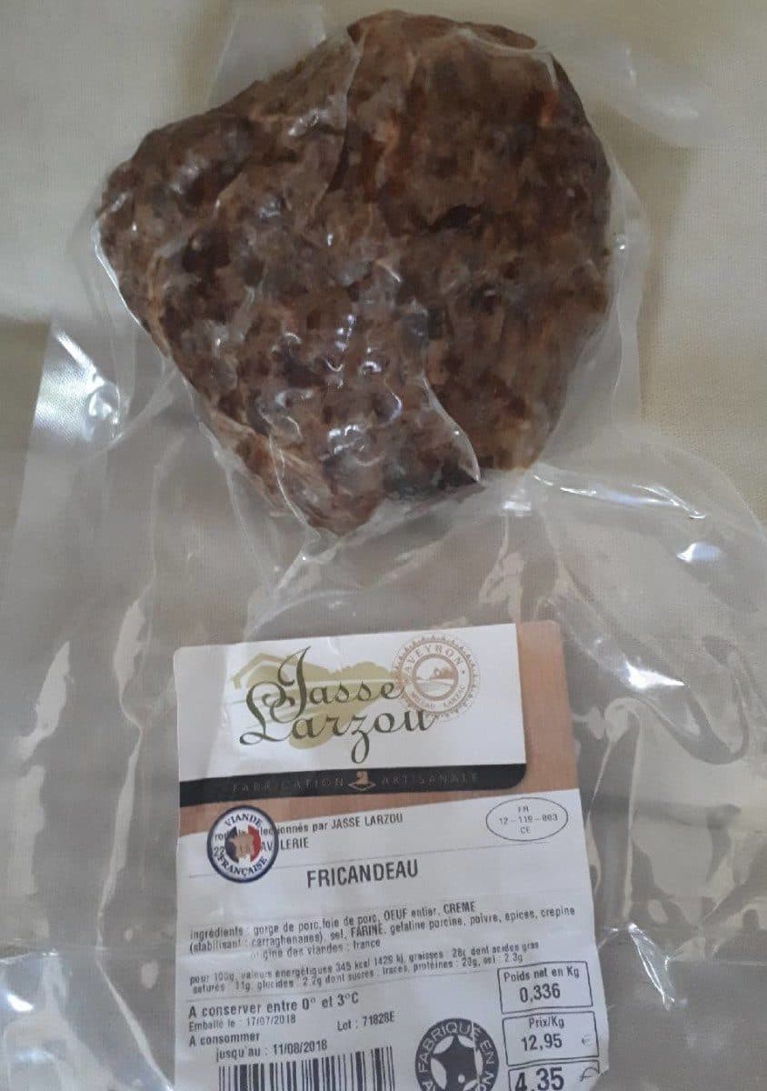 Open Food Facts Fricandeau packshot
