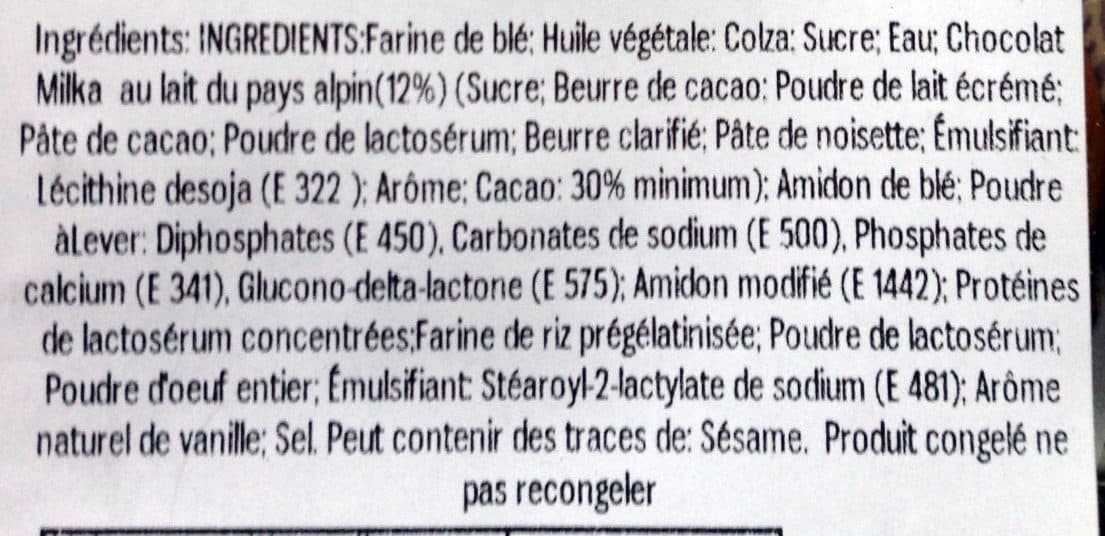 Leclerc Mini Muffin Milka packshot