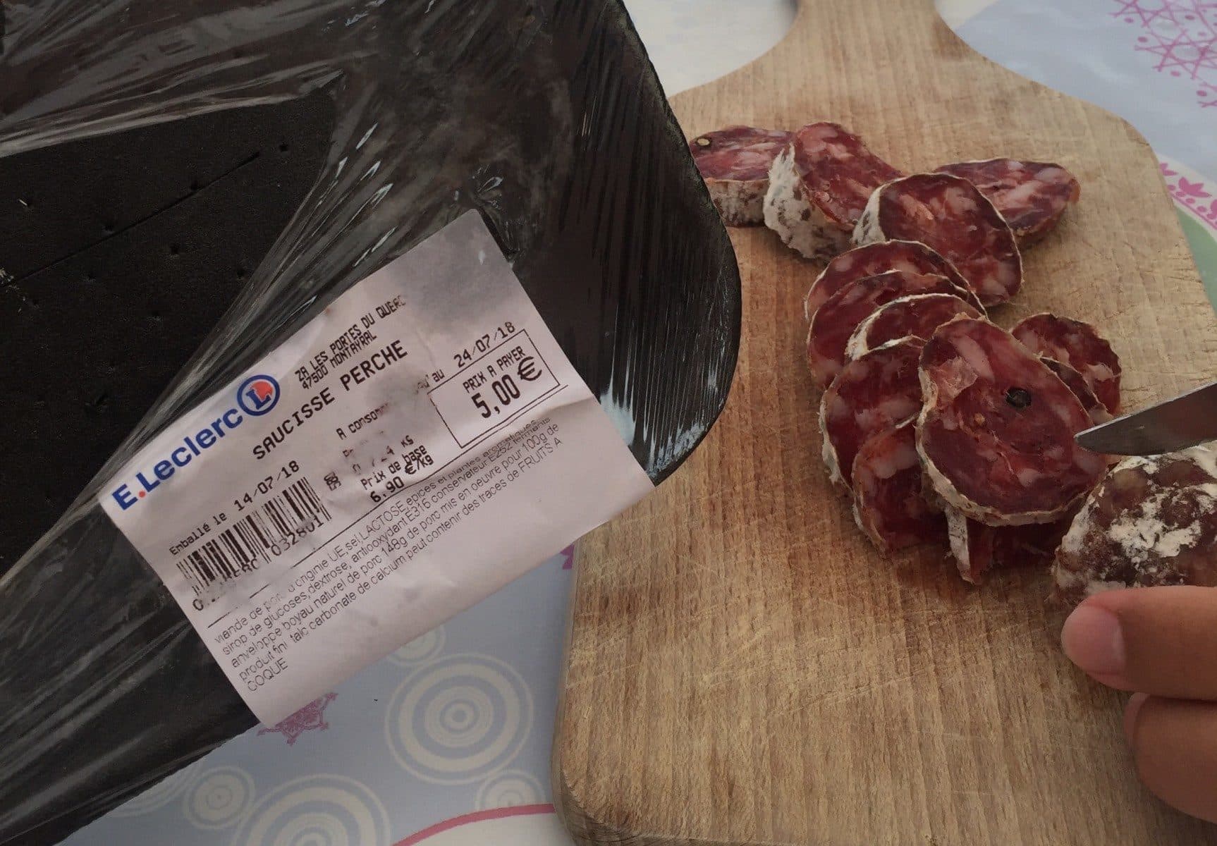 Open Food Facts Saucisse perche packshot