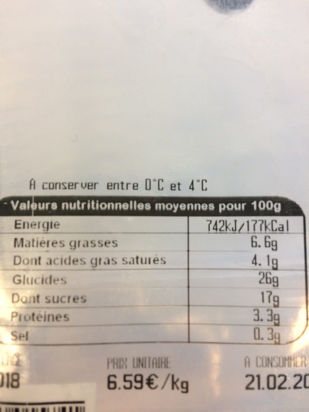 Leclerc Flan patissier packshot