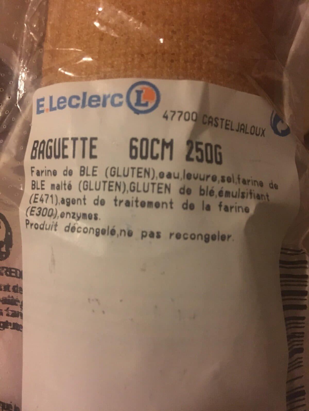 Open Food Facts Baguette packshot
