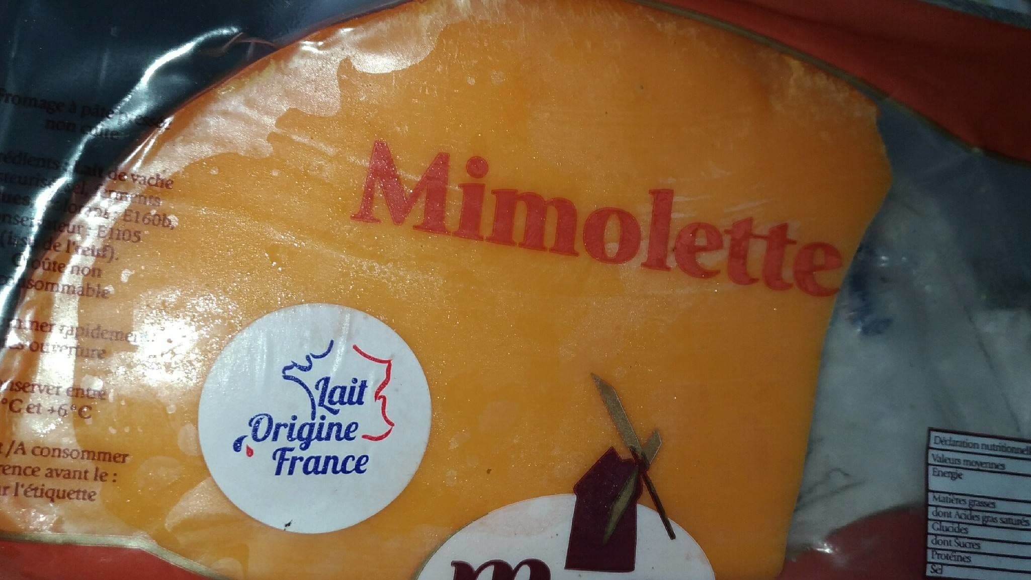 Moulin D'or Mimolette packshot