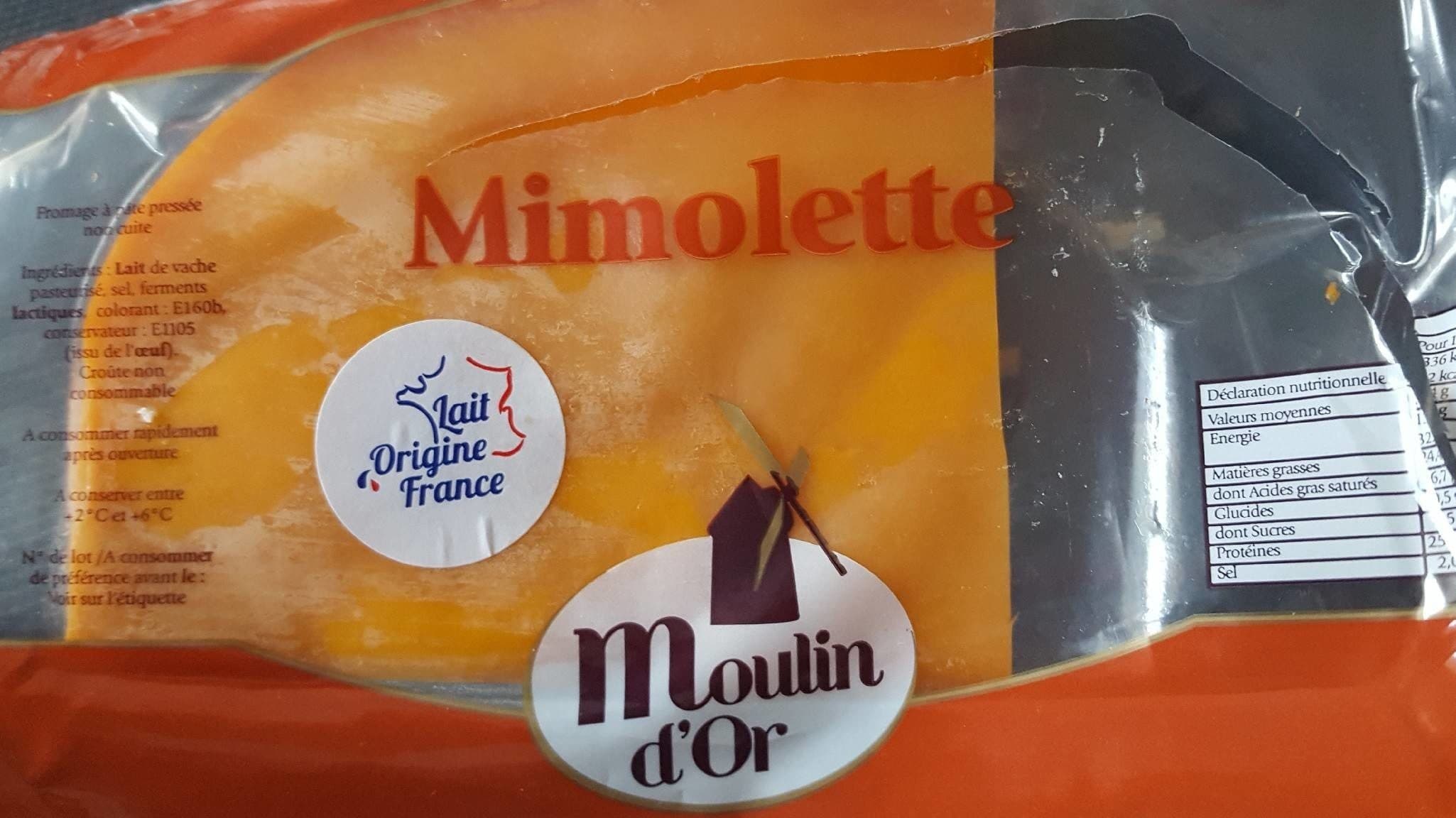 Open Food Facts Mimolette packshot