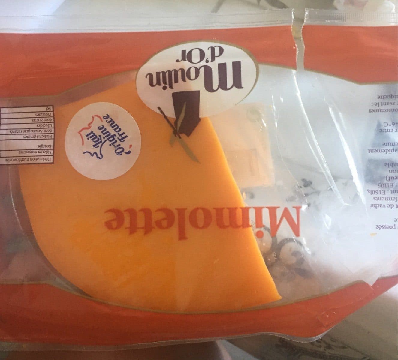 Open Food Facts Mimolette packshot