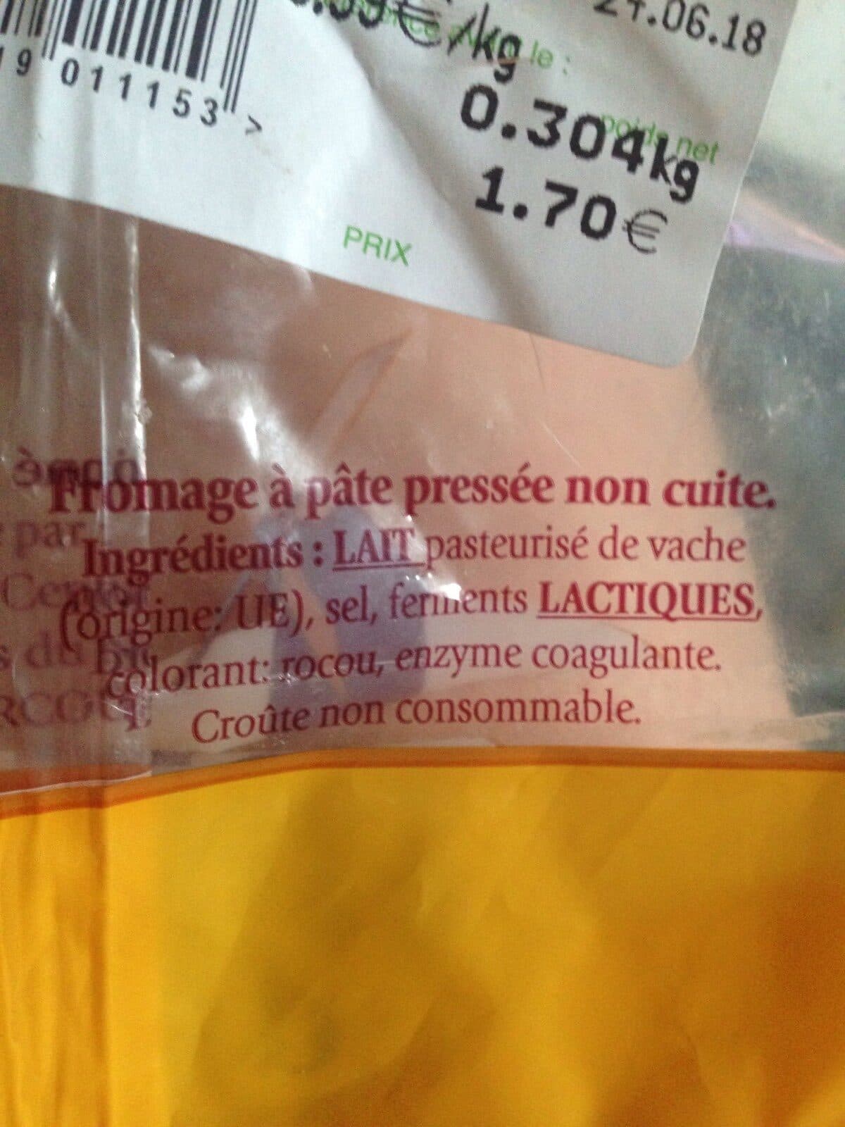 Open Food Facts Maasdam packshot
