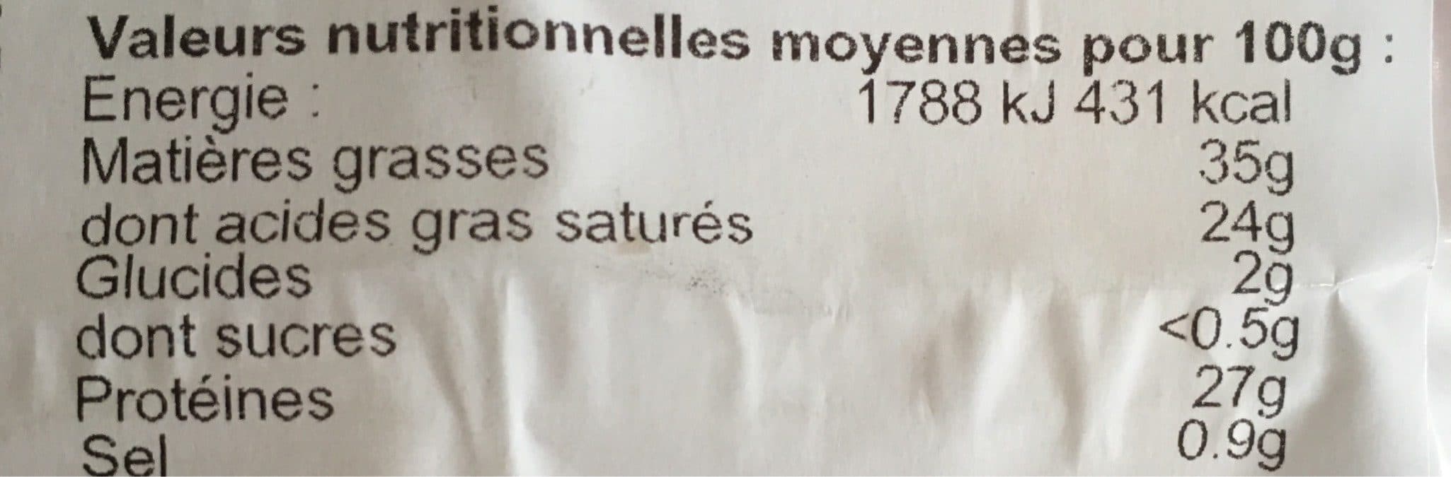 Comte Fromage comte packshot