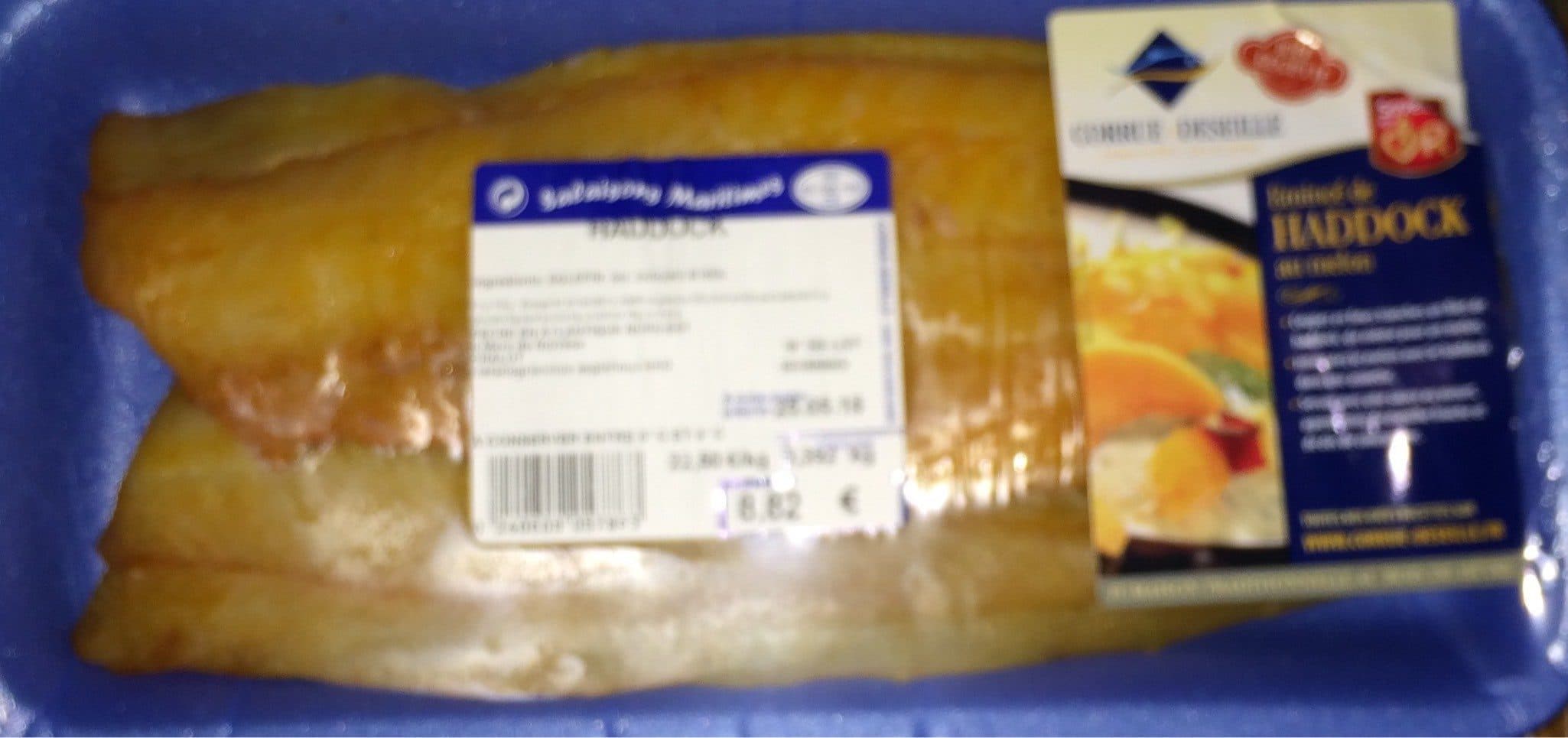 Open Food Facts Haddock packshot