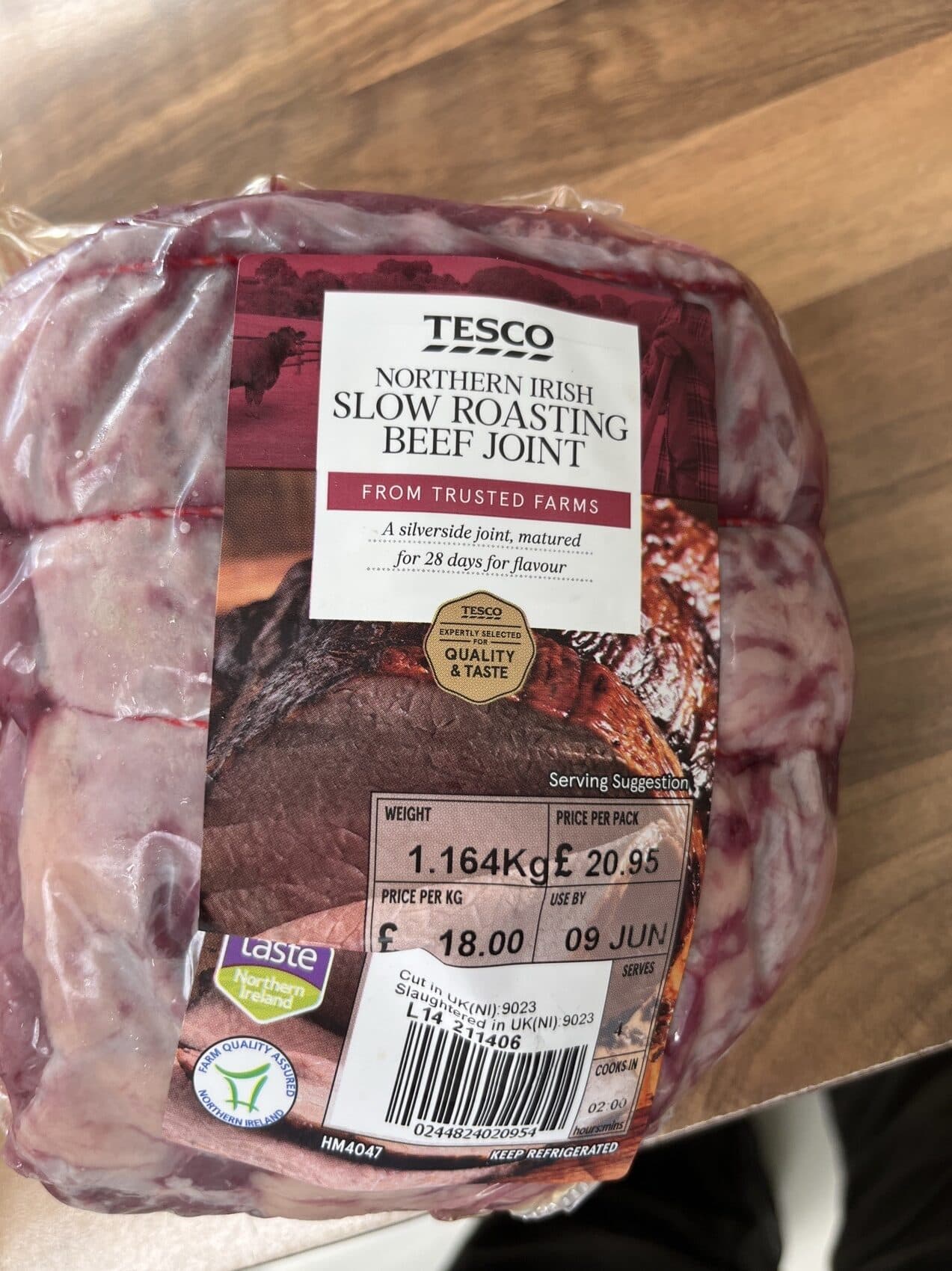 Tesco Slow Roasting Joint packshot