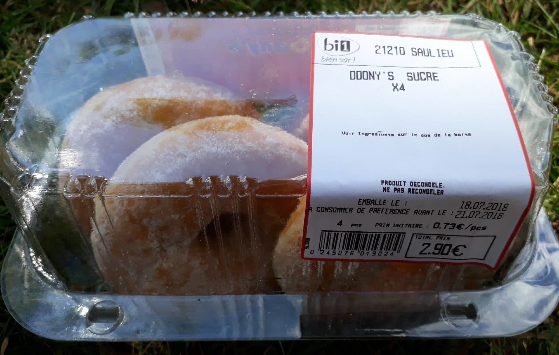 Open Food Facts Doony's sucre packshot