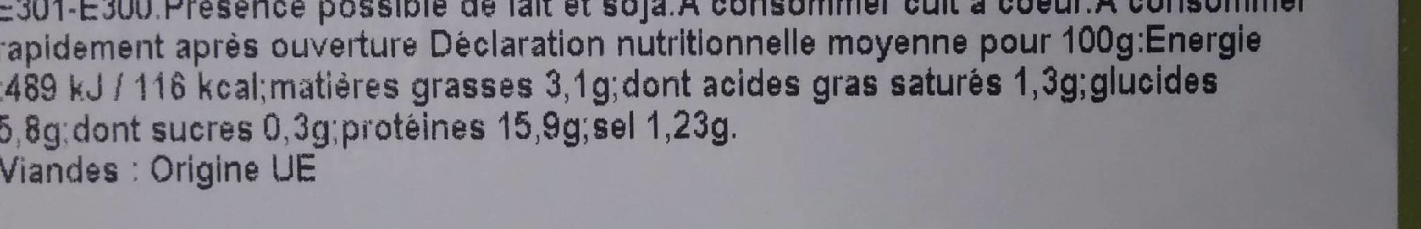 Open Food Facts La milanaise packshot