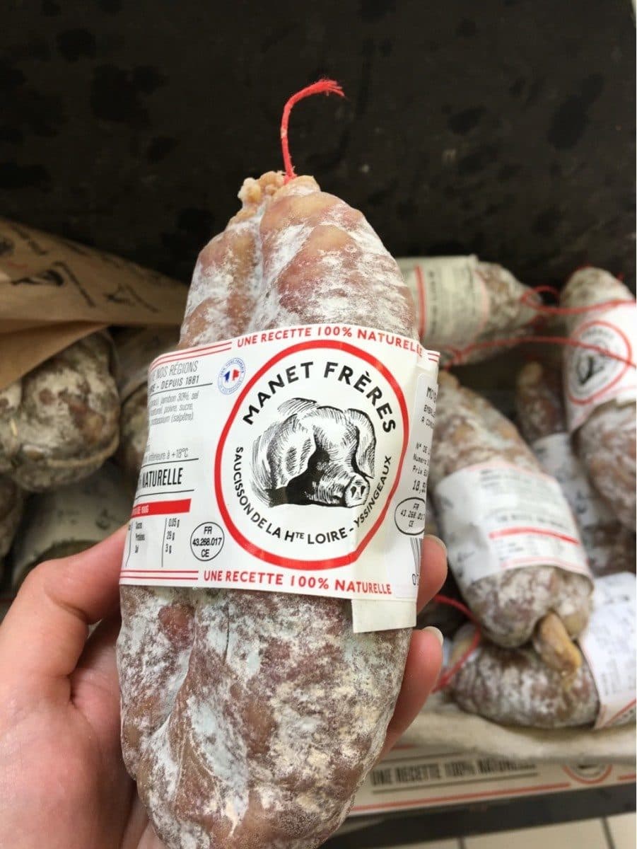 Open Food Facts Saucisson packshot