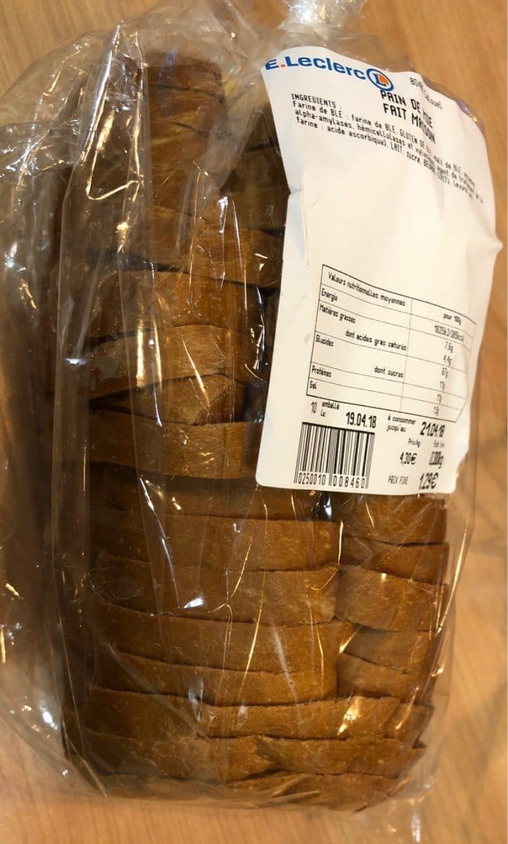 Leclerc Pain de Mie Maison Leclerc packshot