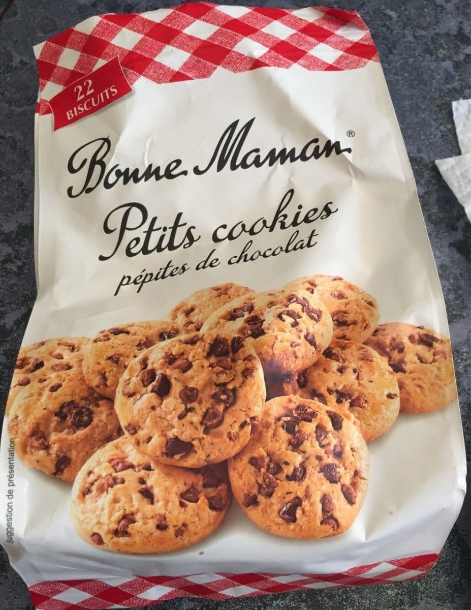 Bonne Maman Petits cookies pépites de chocolat packshot