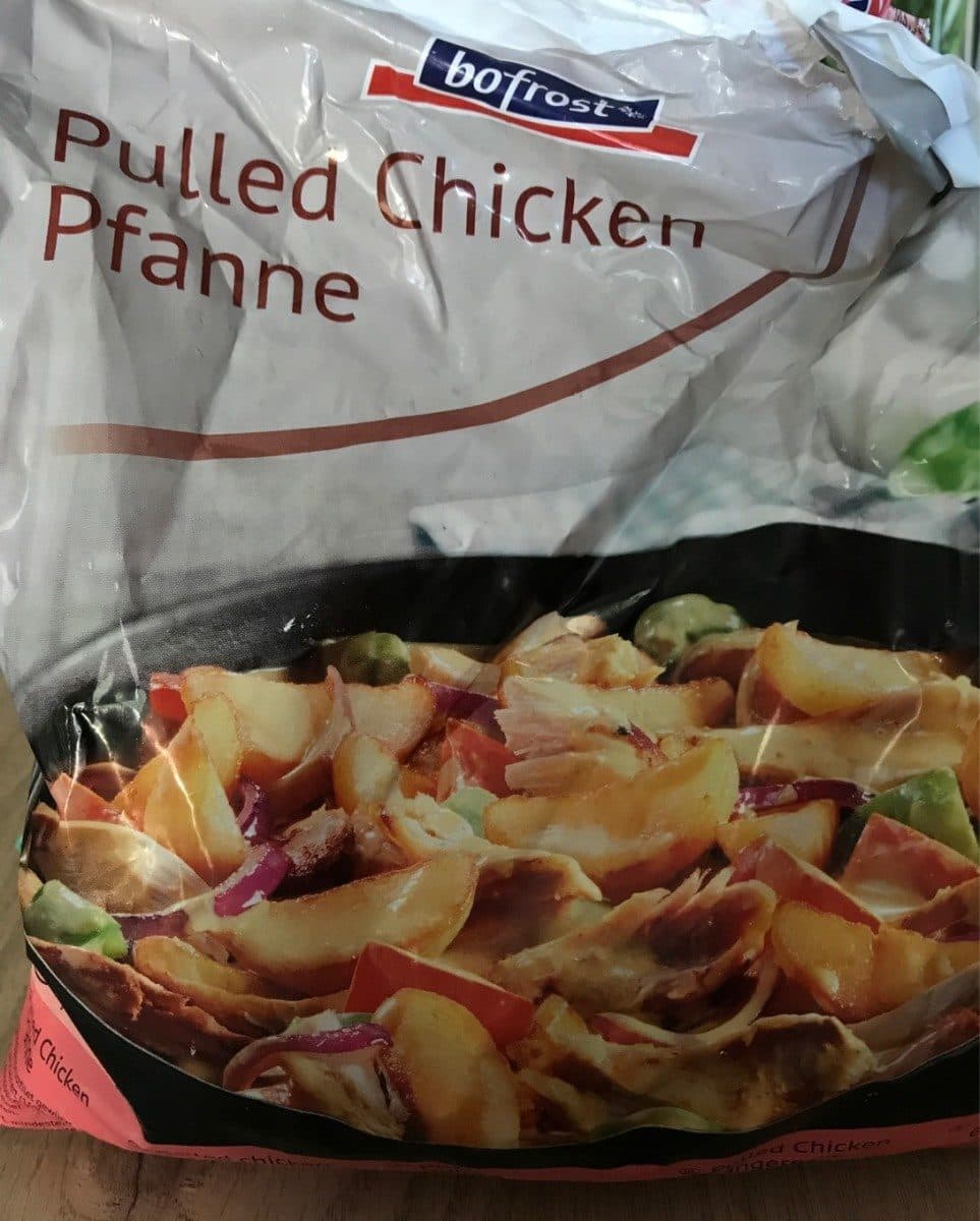 Bofrost Pulled Chicken Pfanne packshot
