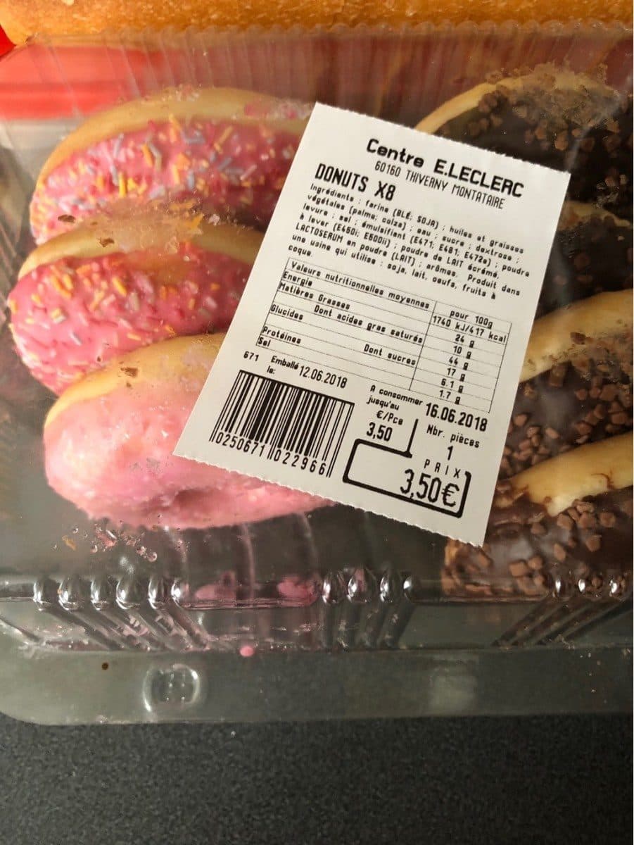 Open Food Facts Donuts packshot