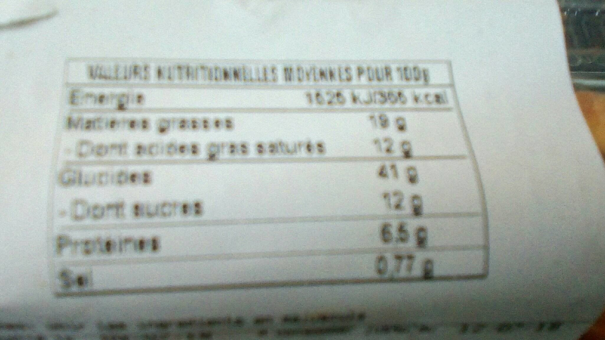 Open Food Facts Mini viennoiseries x8 packshot