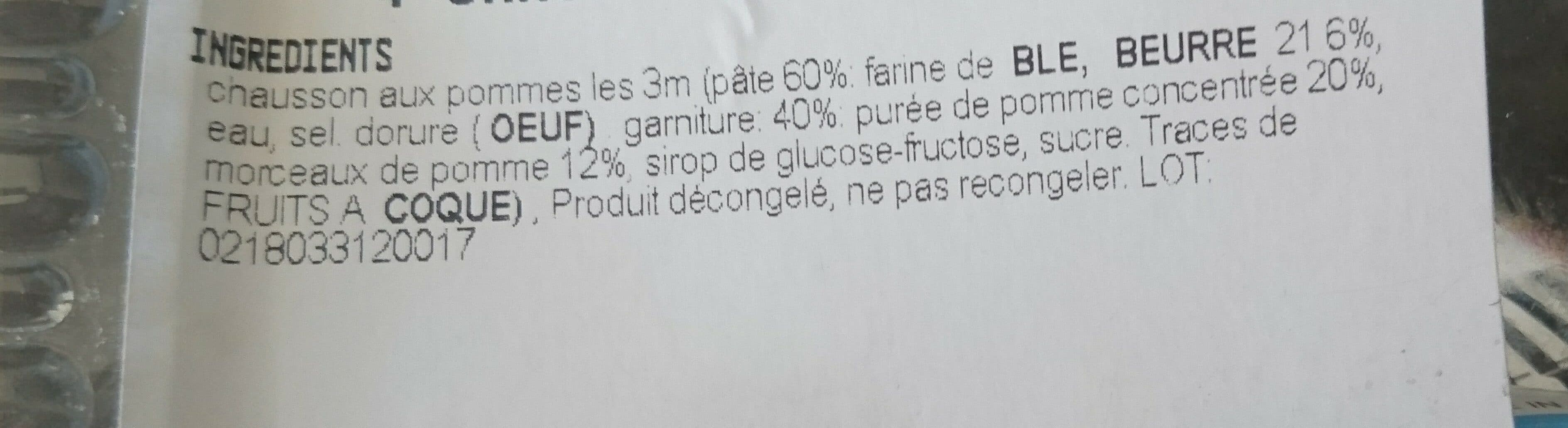 E.Lecler Chausson Pommes Morceaux packshot