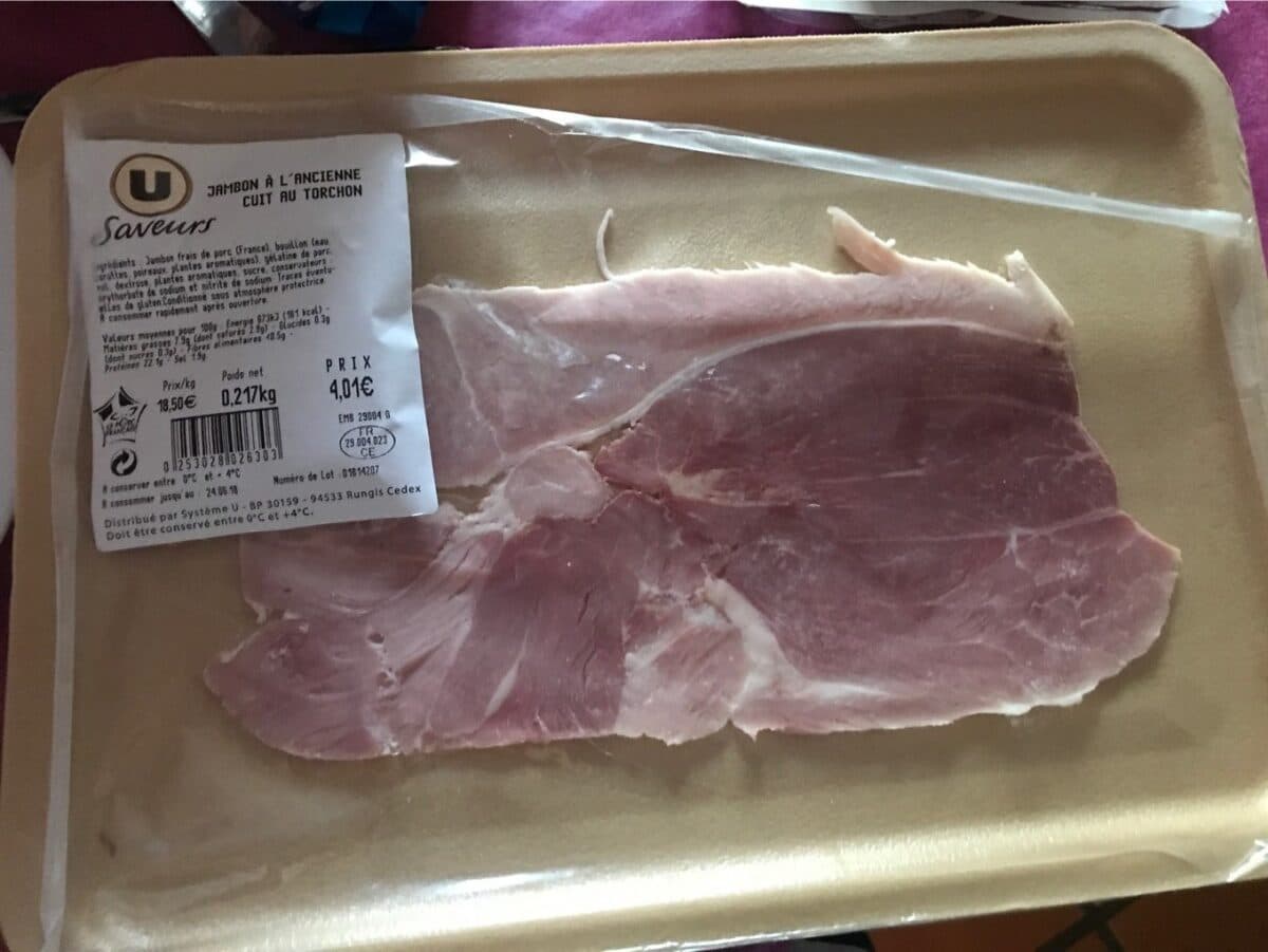 U Jambon a l'ancienne packshot