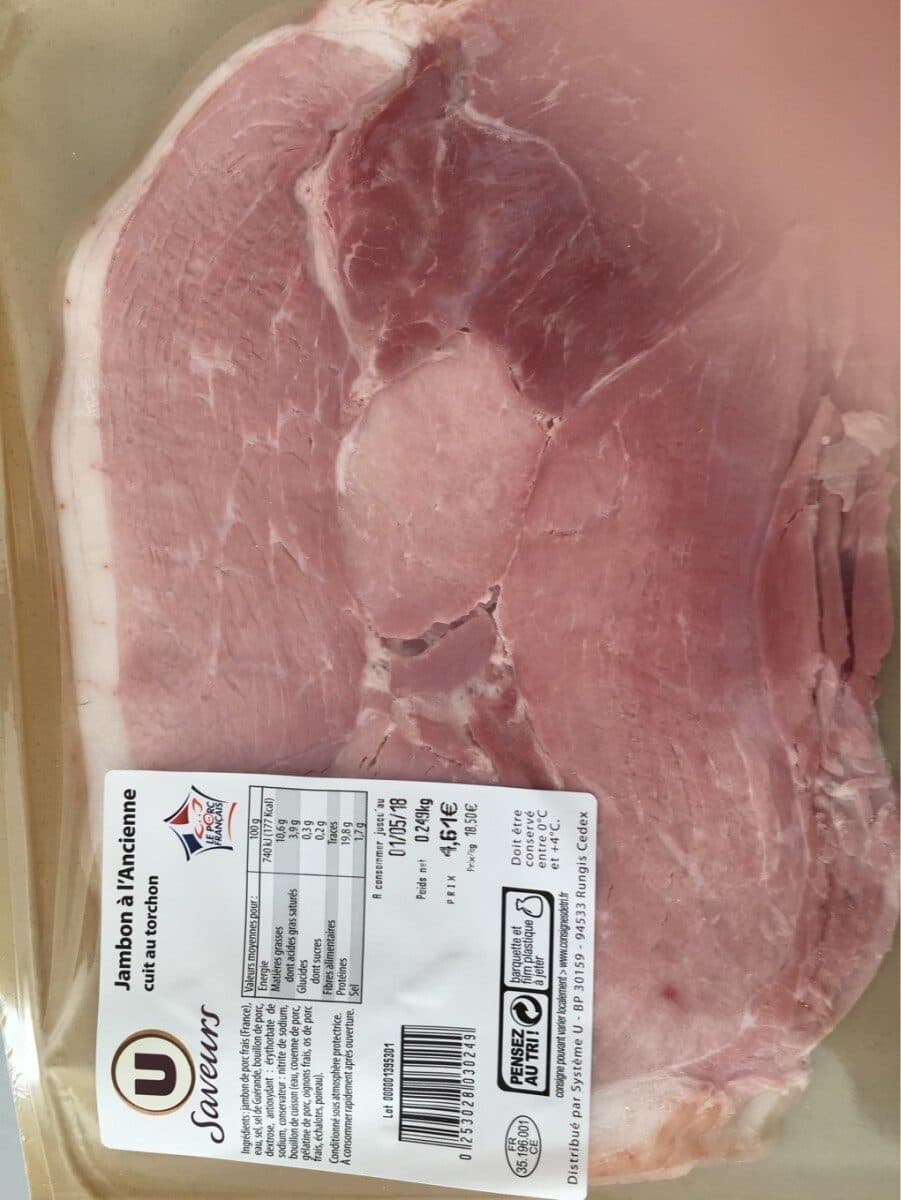 Open Food Facts Jambon à l'ancienne packshot
