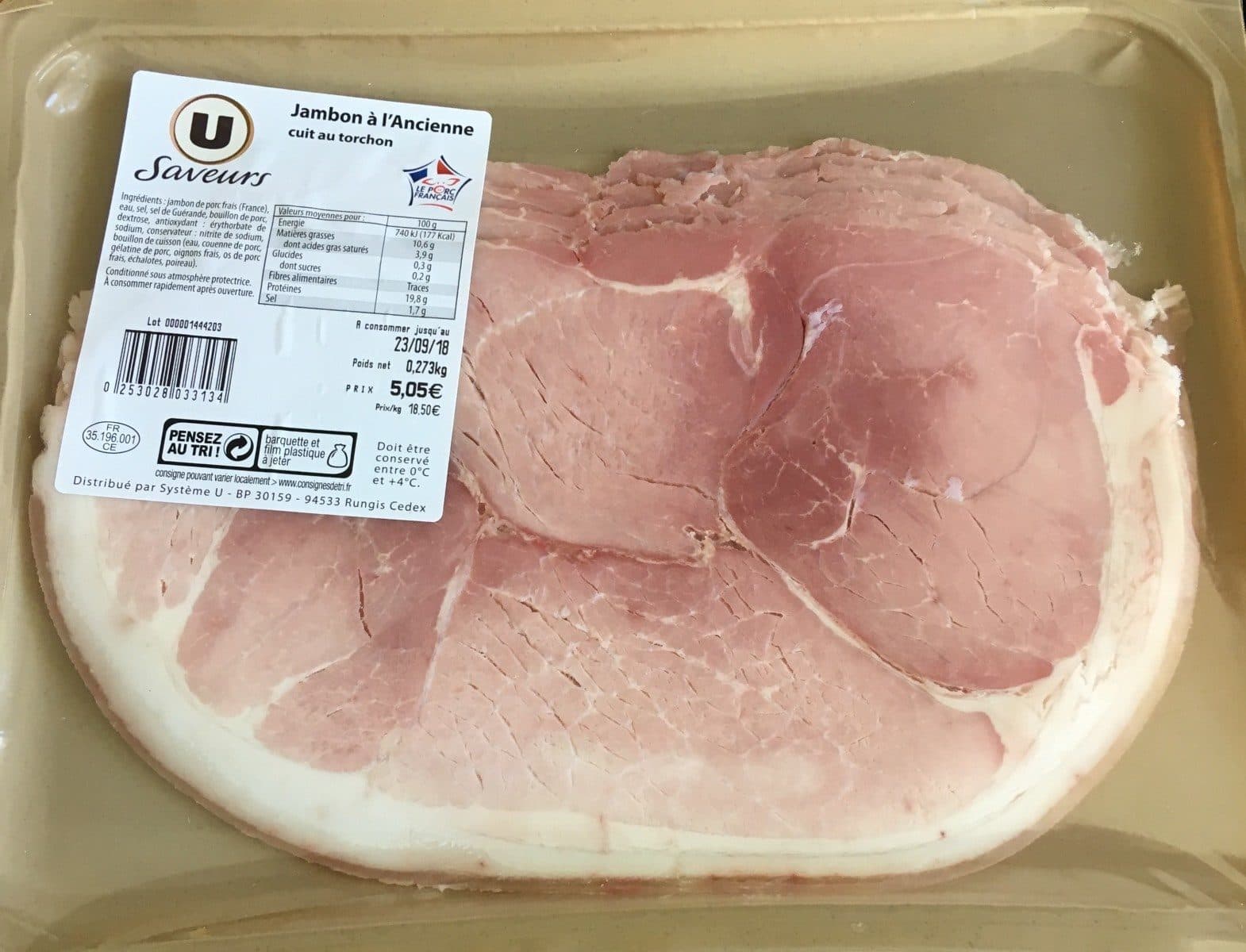 Open Food Facts Jambon a l'ancienne packshot