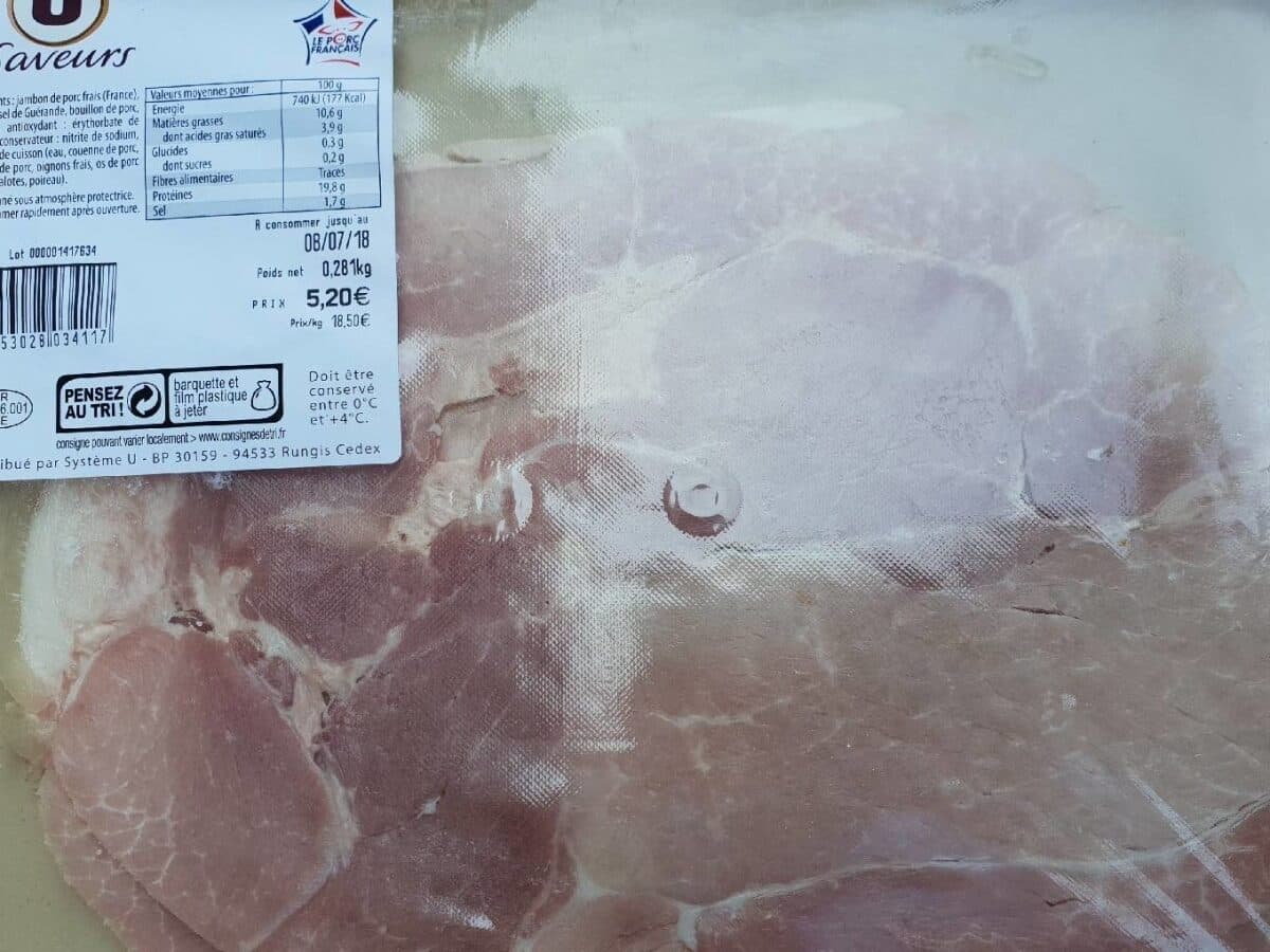 U Jambon à l ancienne packshot