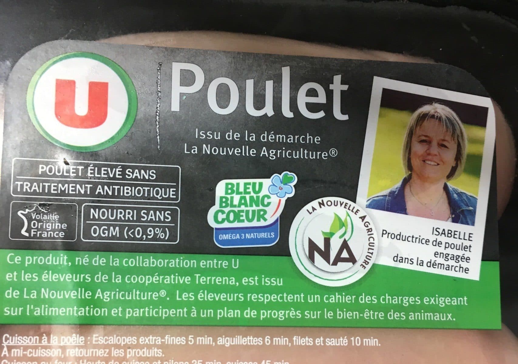 Open Food Facts Poulet u packshot