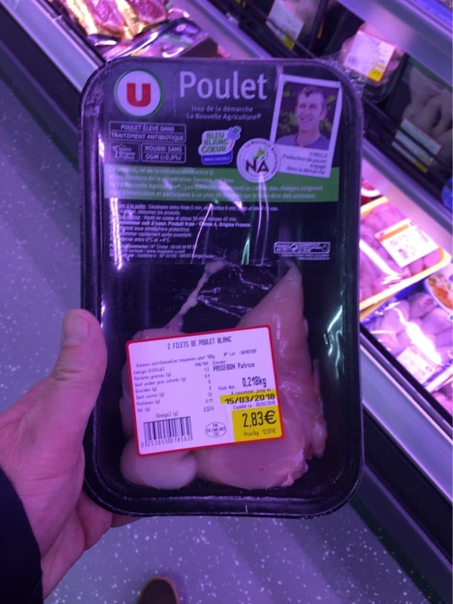 Open Food Facts Poulet packshot