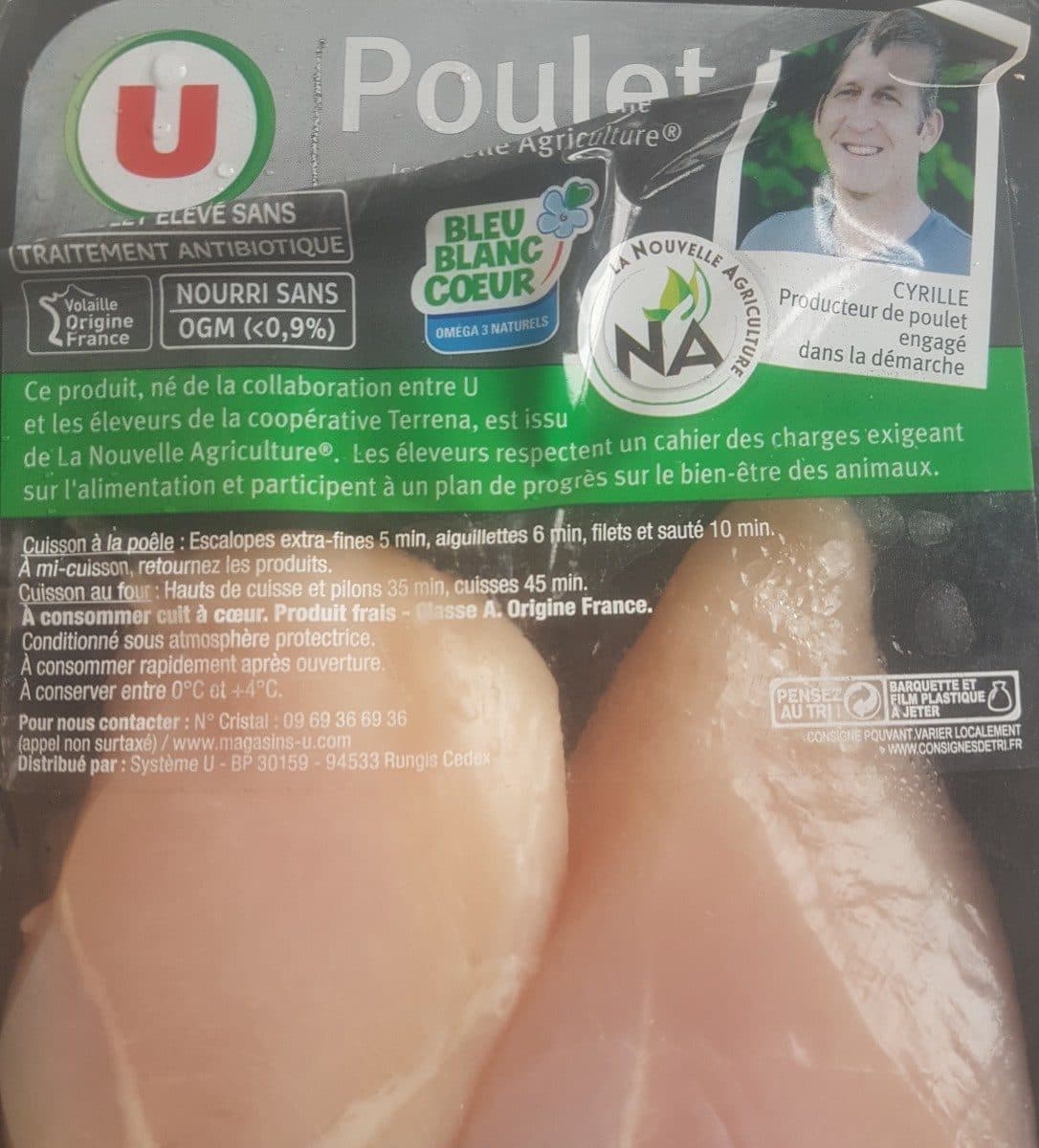 Open Food Facts Filet de poulet blanc packshot
