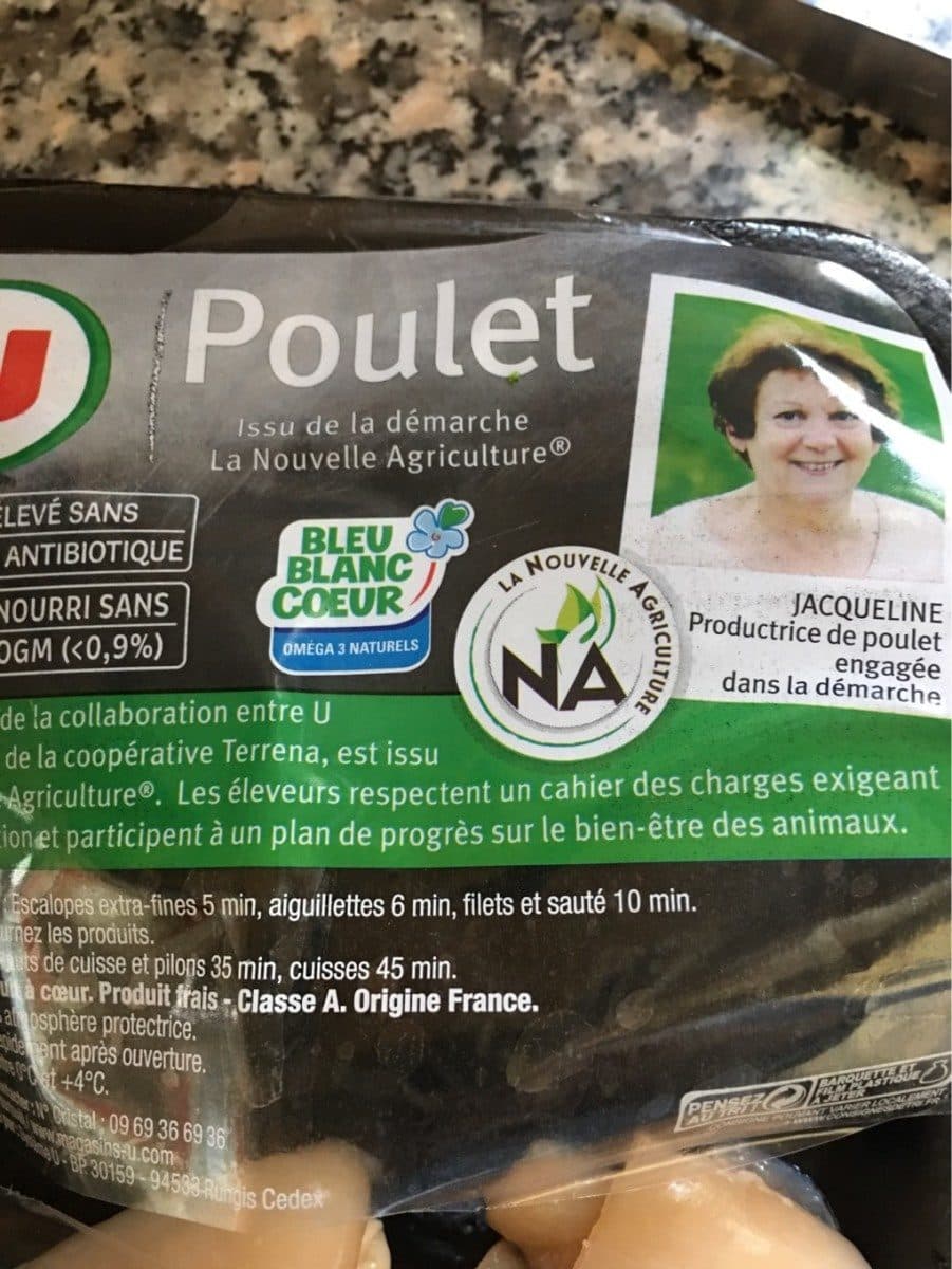 Open Food Facts Poulet nouvelle agriculture packshot
