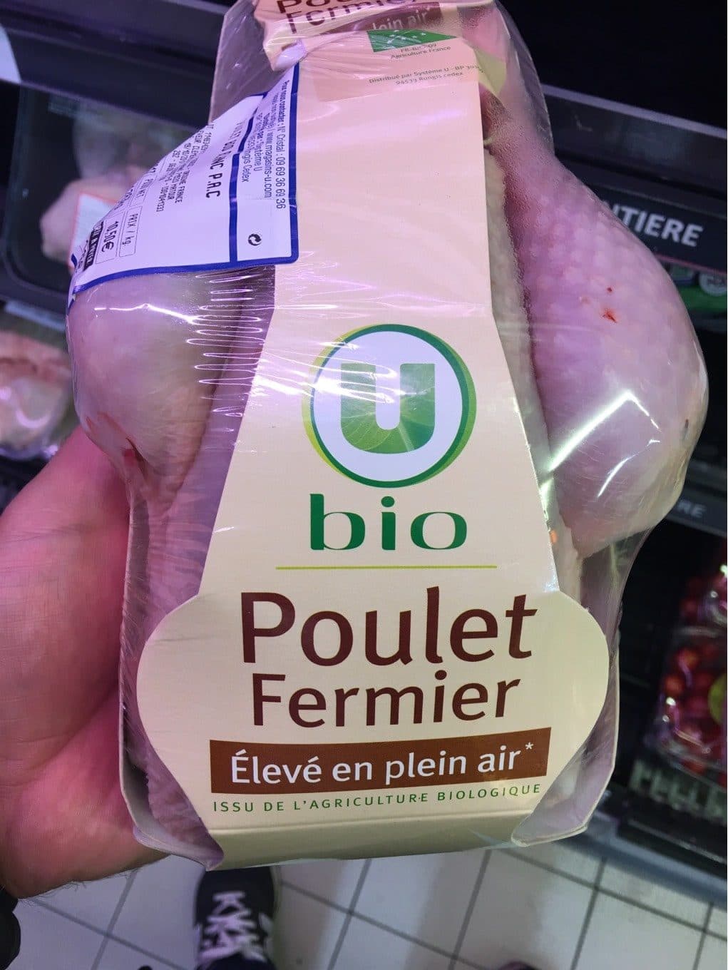 U Poulet Fermier packshot