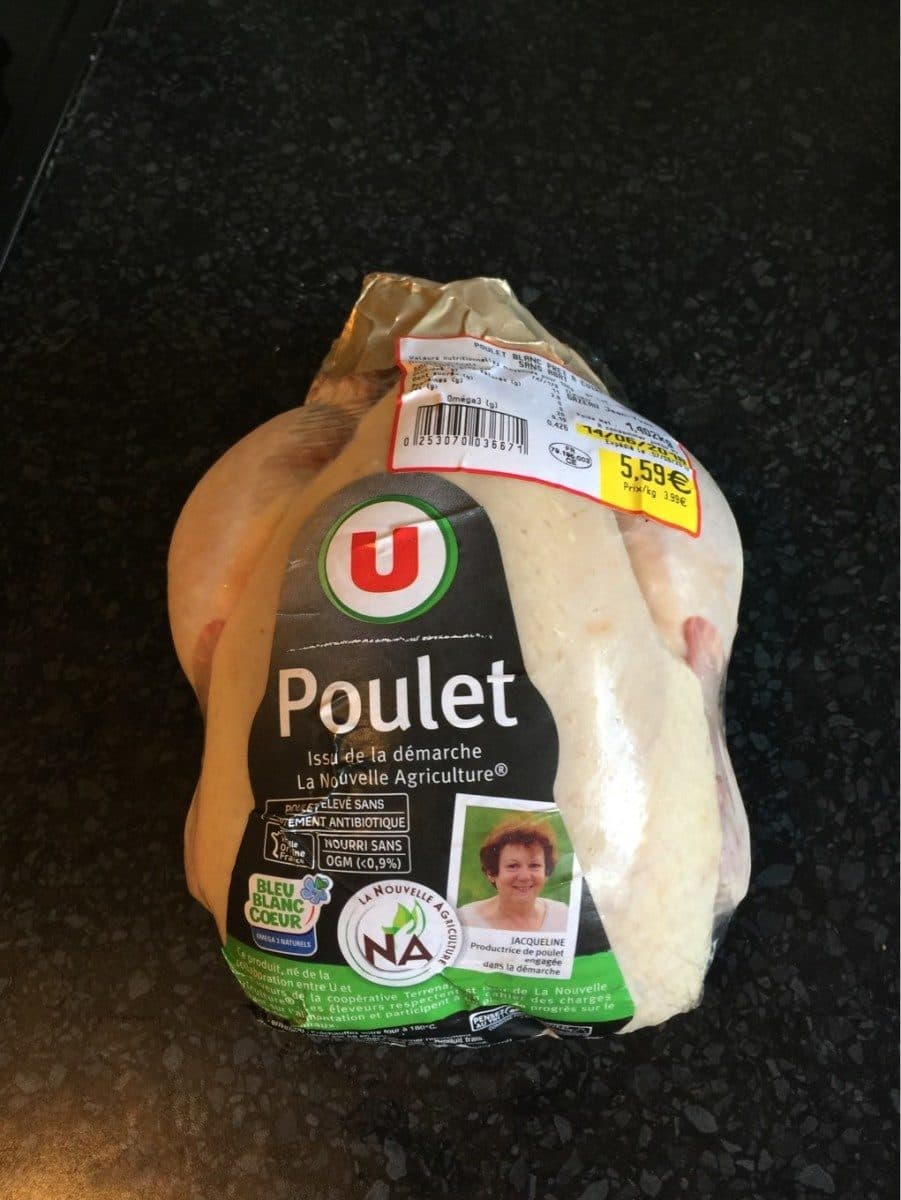 Open Food Facts Poulet issu de la demarche la nouvelle agriculture packshot