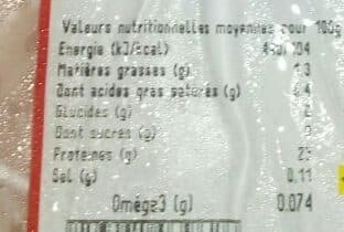 Open Food Facts Filets de poulet blanc packshot