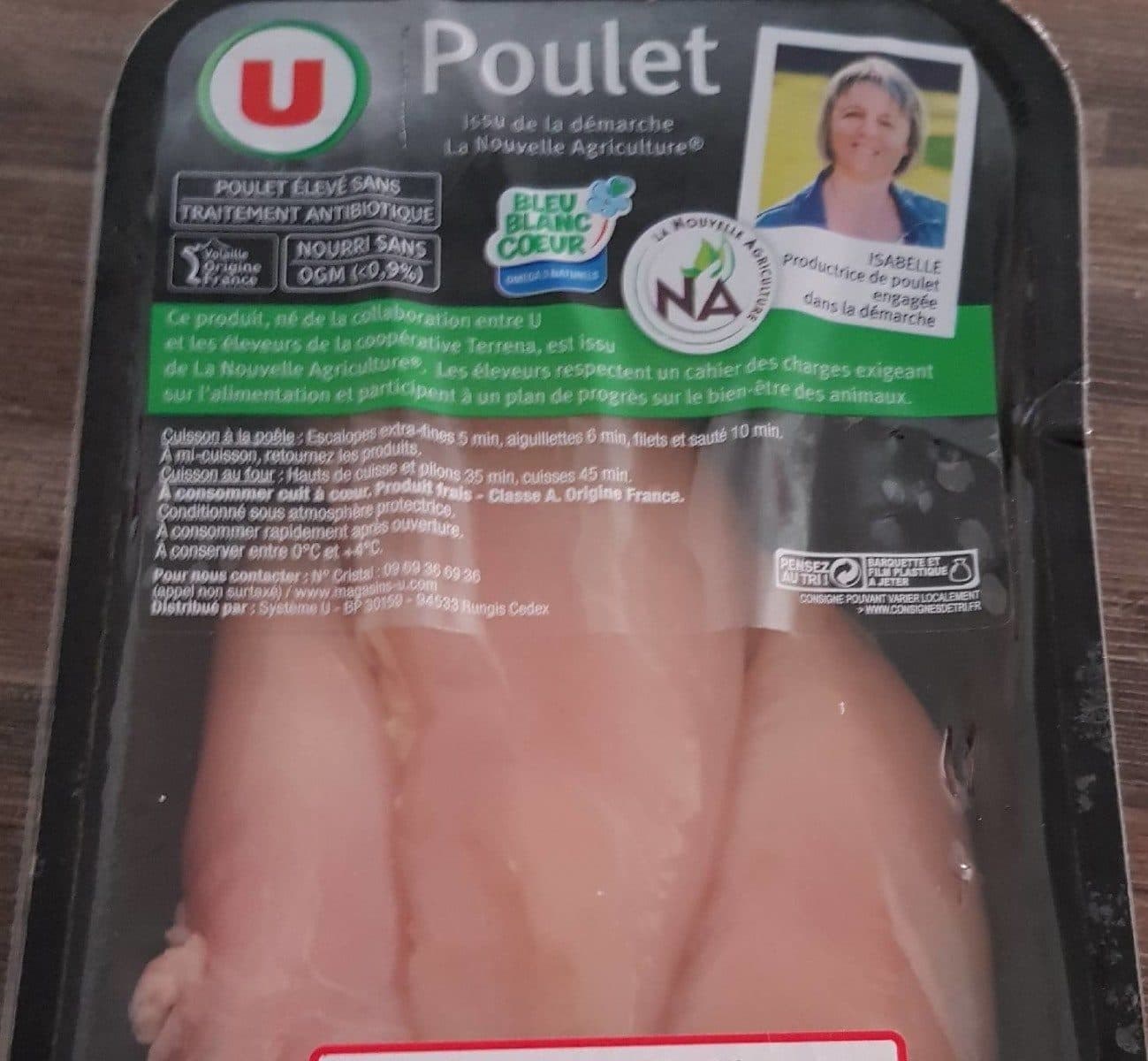 Open Food Facts Filet de poulet blanc packshot