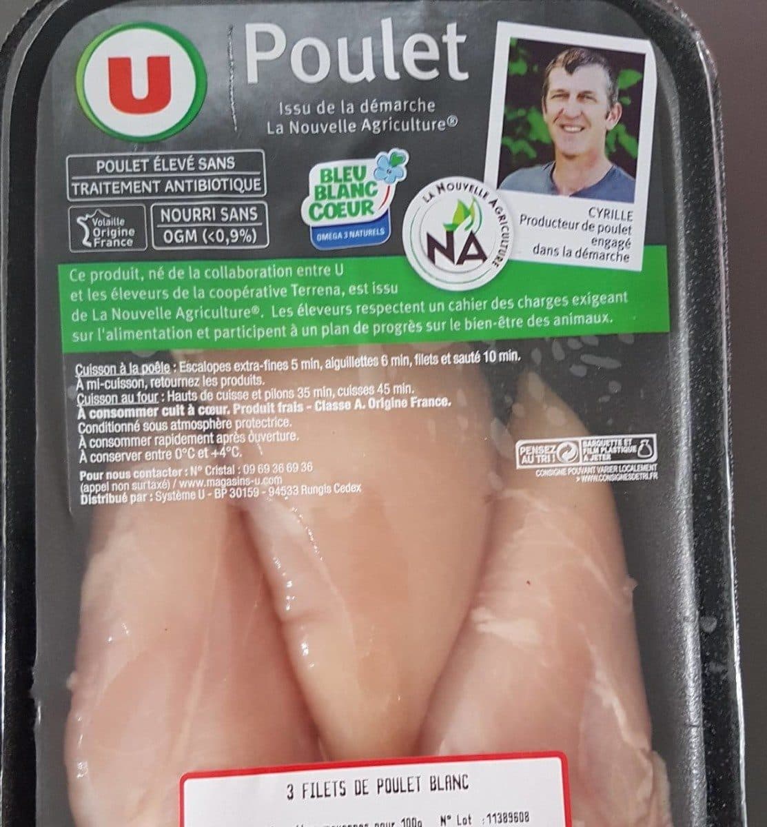 Open Food Facts Poulet packshot
