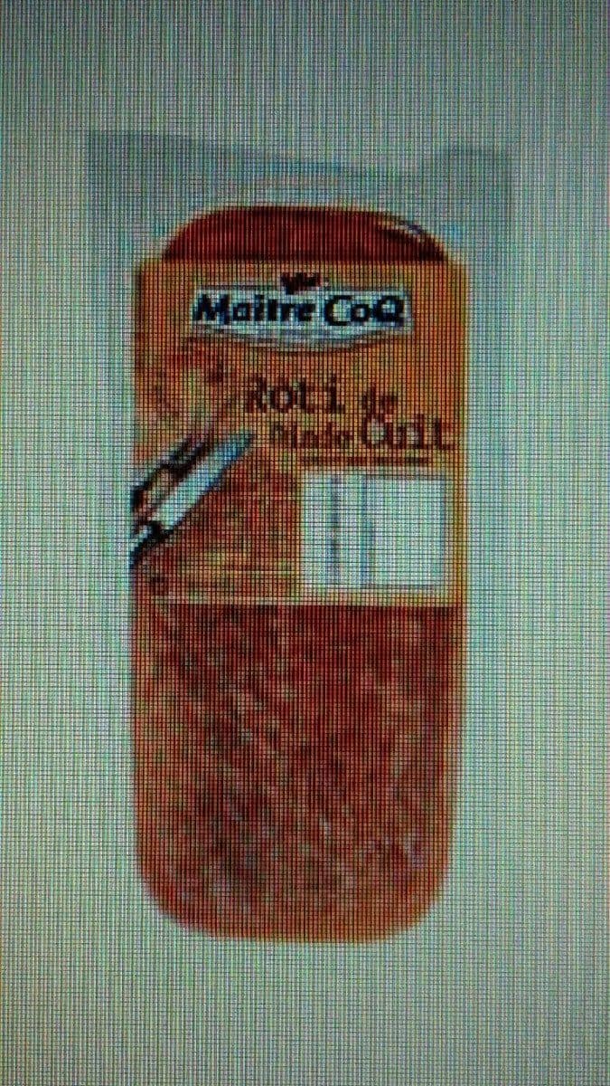 Open Food Facts Roti de dinde cuit packshot