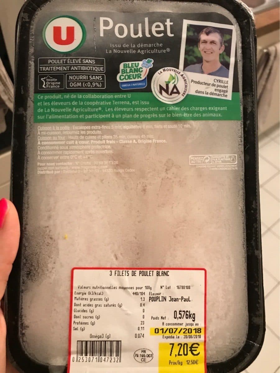 Open Food Facts Blanc poulet packshot
