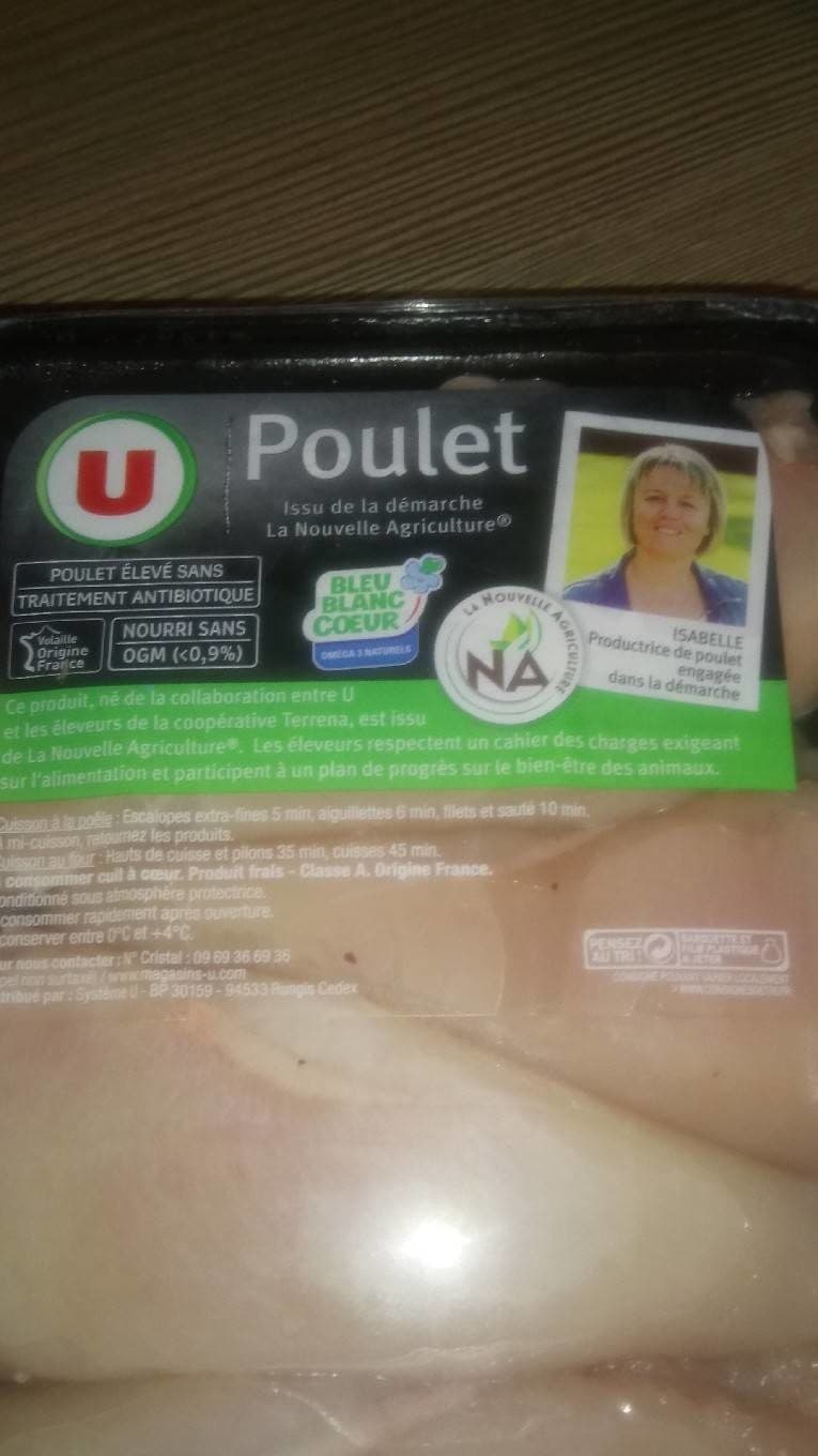 U Filet de poulet packshot