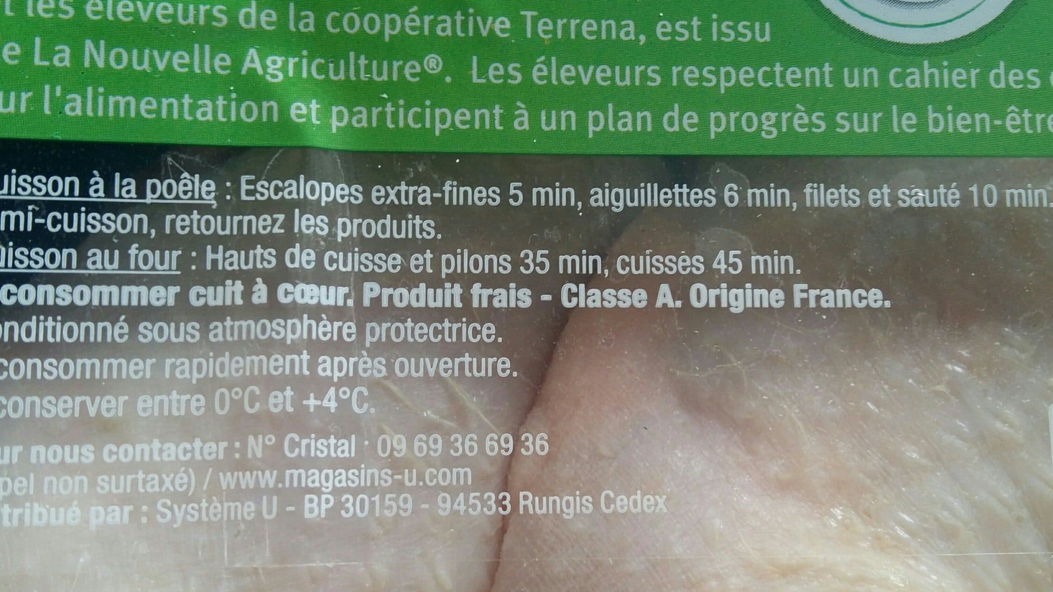 Open Food Facts Poulet packshot