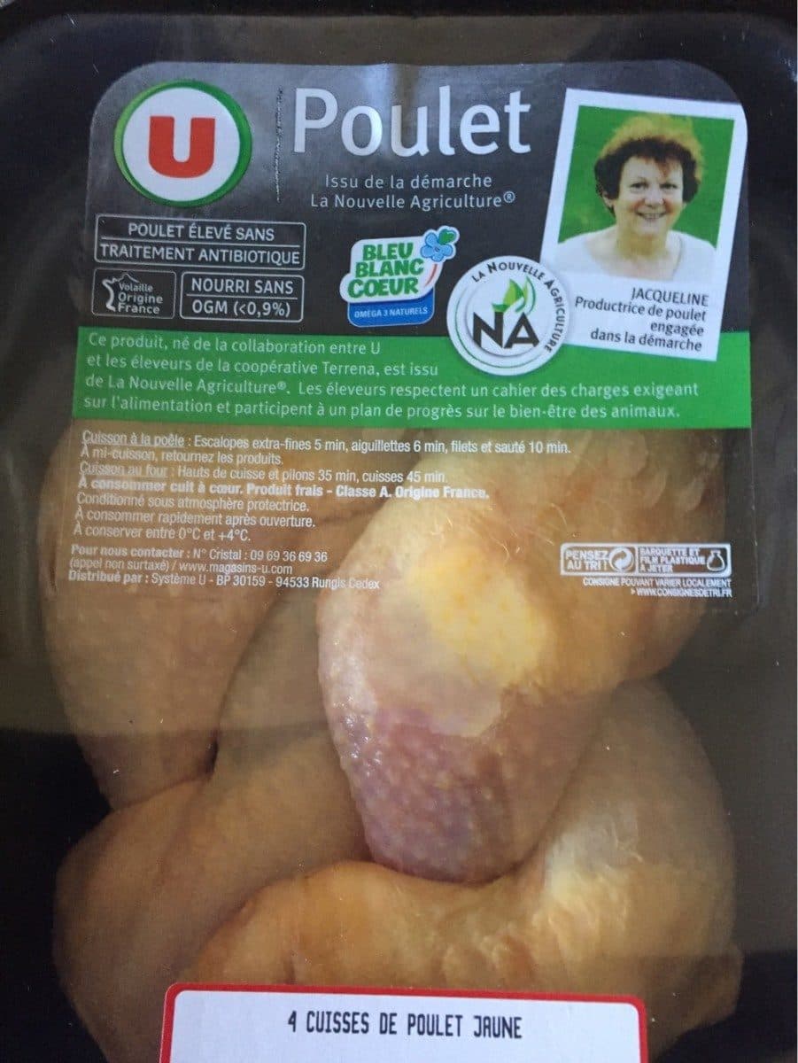 Open Food Facts Poulet jaune packshot