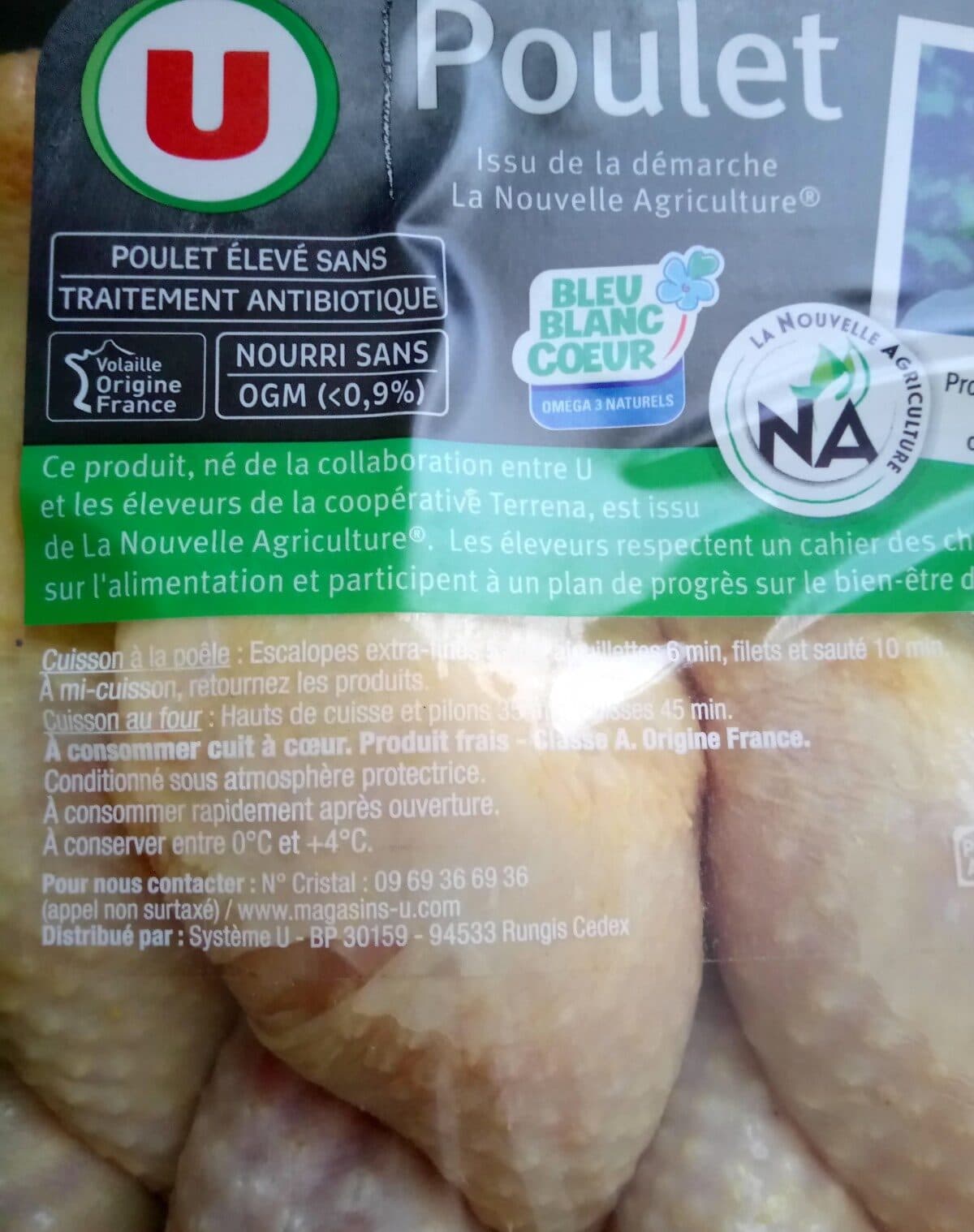 Open Food Facts Cuisses de poulet jaune packshot